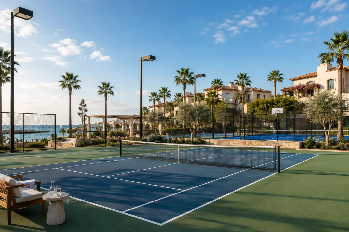 MARSA Marina 5 tennis courts and sports facilities